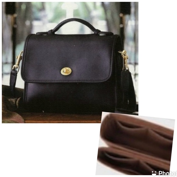 Felt insert organizer for Vintage Coach Court Bag 9870 - Picture 1 of 2